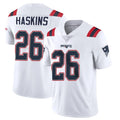 Choea NE.Patriots #26 Hassan Haskins Player White Vapor Untouchable Home Game Stitched Jerseys