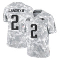 Choea NE.Patriots #2 Harold Landry III Player Arctic Camo Salute To Service Limited Game Stitched Jerseys