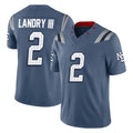 Choea NE.Patriots #2 Harold Landry III Player Blue Limited Rivalries Collection Home Game Stitched Jerseys