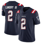Choea NE.Patriots #2 Harold Landry III Player Navy Vapor Untouchable Home Game Stitched Jerseys