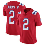 Choea NE.Patriots #2 Harold Landry III Player Red Vapor Untouchable Home Game Stitched Jerseys