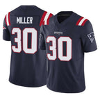 Choea NE.Patriots #30 Jam Miller Player Navy Limited Vapor F.U.S.E. Home Game Stitched Jerseys