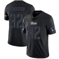 Choea NE.Patriots #32 TreVeyon Henderson Player Black Limited Impact Stitched Jerseys