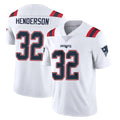 Choea NE.Patriots #32 TreVeyon Henderson Player White Vapor Untouchable Home Game Stitched Jerseys