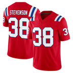 Choea NE.Patriots #38 Rhamondre Stevenson Player Red Limited Vapor F.U.S.E. Home Game Stitched Jerseys