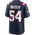 Choea NE.Patriots #54 Tedy Bruschi Navy Game Retired Player Stitched Jerseys