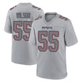 Choea NE.Patriots #55 Jared Wilson Player Gray Fashion Limited Home Game Stitched Jerseys
