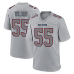 Choea NE.Patriots #55 Jared Wilson Player Gray Fashion Limited Home Game Stitched Jerseys