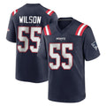 Choea NE.Patriots #55 Jared Wilson Player Navy Home Game Stitched Jerseys