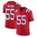 Choea NE.Patriots #55 Jared Wilson Player Red Vapor Untouchable Home Game Stitched Jerseys