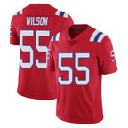 Choea NE.Patriots #55 Jared Wilson Player Red Vapor Untouchable Home Game Stitched Jerseys
