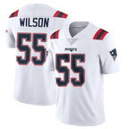 Choea NE.Patriots #55 Jared Wilson Player White Vapor Untouchable Home Game Stitched Jerseys