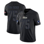 Choea NE.Patriots #75 Alijah Vera-Tucker Player Black Impact LImited Home Game Stitched Jerseys