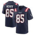 Choea NE.Patriots #85 Hunter Henry Player Navy Home Game Stitched Jerseys