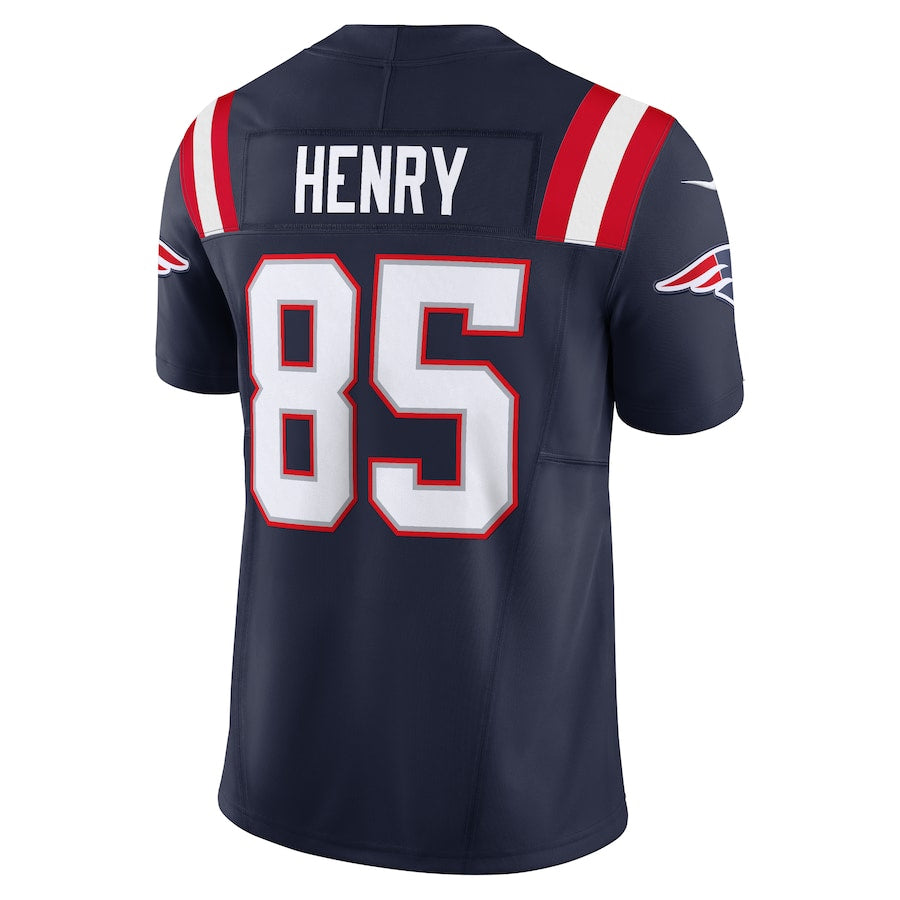 Choea NE.Patriots #85 Hunter Henry Player Navy Vapor F.U.S.E. Limited Stitched Jerseys