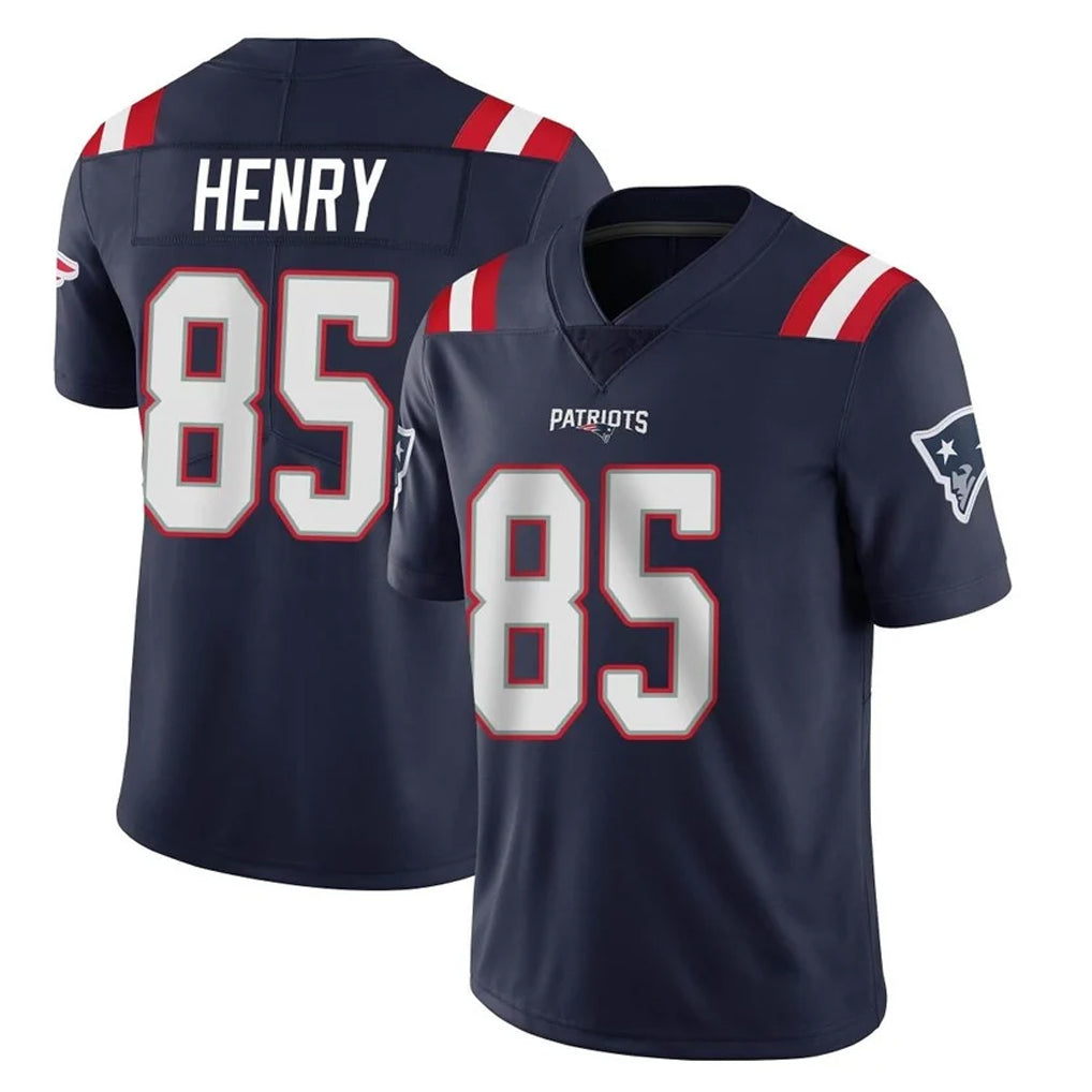 Choea NE.Patriots #85 Hunter Henry Player Navy Vapor Untouchable Home Game Stitched Jerseys
