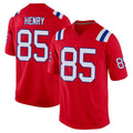 Choea NE.Patriots #85 Hunter Henry Player Red Home Game Stitched Jerseys