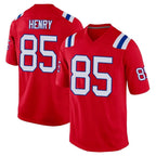 Choea NE.Patriots #85 Hunter Henry Player Red Home Game Stitched Jerseys