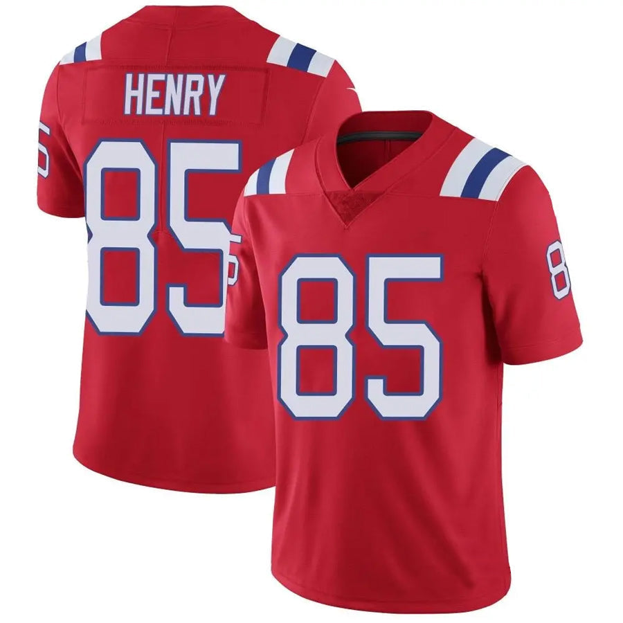 Choea NE.Patriots #85 Hunter Henry Player Red Vapor Limited Stitched Jerseys