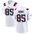 Choea NE.Patriots #85 Hunter Henry Player White Home Game Stitched Jerseys