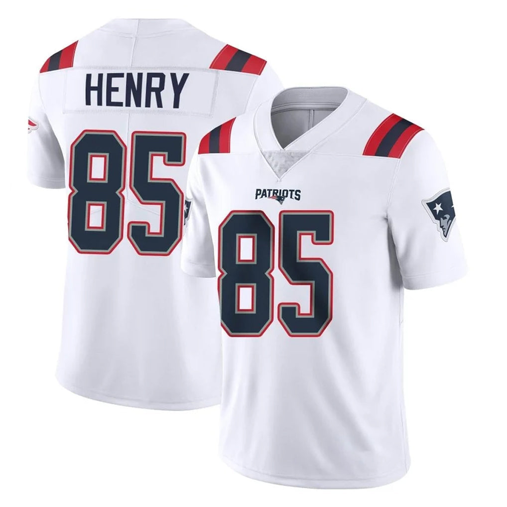 Choea NE.Patriots #85 Hunter Henry Player White Vapor Untouchable Home Game Stitched Jerseys