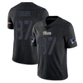 Choea NE.Patriots #87 Romeo Doubs Player Black Impact LImited Home Game Stitched Jerseys