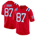 Choea NE.Patriots #87 Romeo Doubs Player Red Home Game Stitched Jerseys