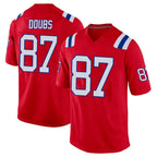 Choea NE.Patriots #87 Romeo Doubs Player Red Home Game Stitched Jerseys
