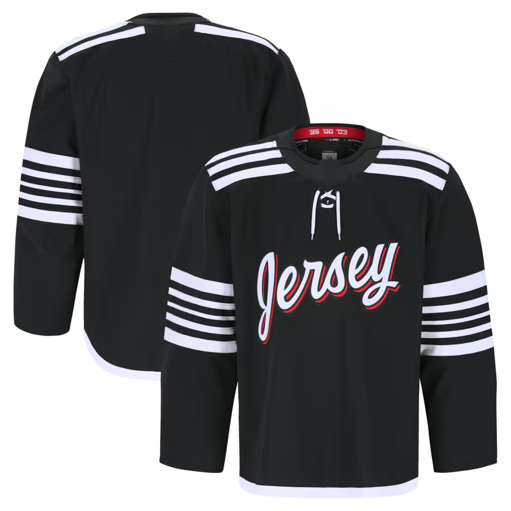 Choea N.Jersey Devils Black Alternate Authentic Pro Jerseys