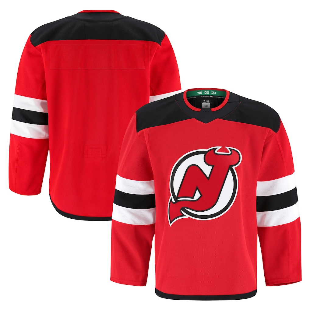 Choea N.Jersey Devils Red Home Authentic Pro Jerseys
