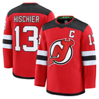 Choea N.Jersey Devils #13 Nico Hischier Red Home Premium Jerseys