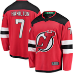 Choea N.Jersey Devils #7 Dougie Hamilton Red Breakaway Player Jerseys