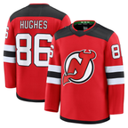 Choea N.Jersey Devils #86 Jack Hughes Red Home Premium Jerseys