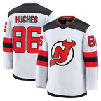 Choea N.Jersey Devils #86 Jack Hughes White Away Premium Jerseys