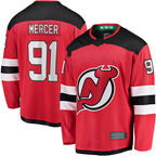 Choea N.Jersey Devils #91 Dawson Mercer Red Home Breakaway Jerseys