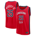 Choea NO.Pelicans #25 Trey Murphy III Red Fast Break Replica Player Stitched Jerseys- Statement Edition