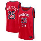 Choea NO.Pelicans #25 Trey Murphy III Red Fast Break Replica Player Stitched Jerseys- Statement Edition