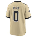 Choea NO.Saints #0 Jordyn Tyson Gold 2026 Draft First Round Pick No. 8 Alternate Game Stitched Jerseys