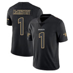 Choea NO.Saints #1 Kool-Aid McKinstry Player Black Impact Limited Home Game Stitched Jerseys