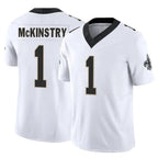 Choea NO.Saints #1 Kool-Aid McKinstry Player White Limited Vapor F.U.S.E. Home Game Stitched Jerseys
