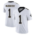 Choea NO.Saints #1 Kool-Aid McKinstry Player White Limited Vapor Untouchable Home Game Stitched Jerseys