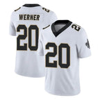 Choea NO.Saints #20 Pete Werner Player White Limited Vapor Untouchable Home Game Stitched Jerseys