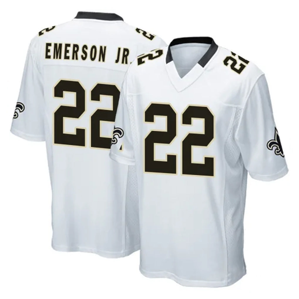 Choea NO.Saints #22 Martin Emerson Jr. Player White Home Game Stitched Jerseys