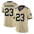 Choea NO.Saints #23 Julian Blackmon Player Gold Limited Vapor F.U.S.E. Home Game Stitched Jerseys