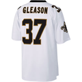 Choea NO.Saints #37 Steve Gleason Mitchell & Ness White Big & Tall 2006 Retired Player Replica Jersey