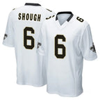 Choea NO.Saints #6 Tyler Shough Player White Home Game Stitched Jerseys