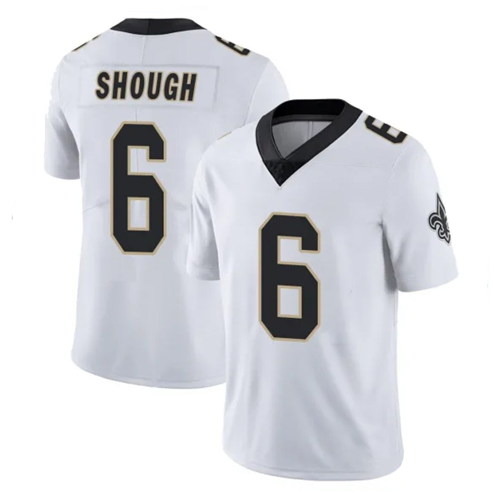 Choea NO.Saints #6 Tyler Shough Player White Limited Vapor Untouchable Home Game Stitched Jerseys