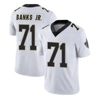 Choea NO.Saints #71 Kelvin Banks Jr. Player White Limited Vapor Untouchable Home Game Stitched Jerseys