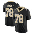 Choea NO.Saints #78 Erik McCoy Player Black Limited Vapor Untouchable Home Game Stitched Jerseys