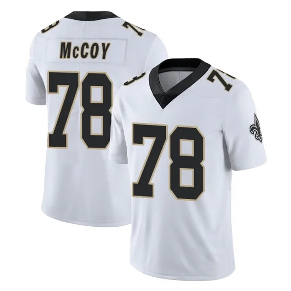 Choea NO.Saints #78 Erik McCoy Player White Limited Vapor Untouchable Home Game Stitched Jerseys